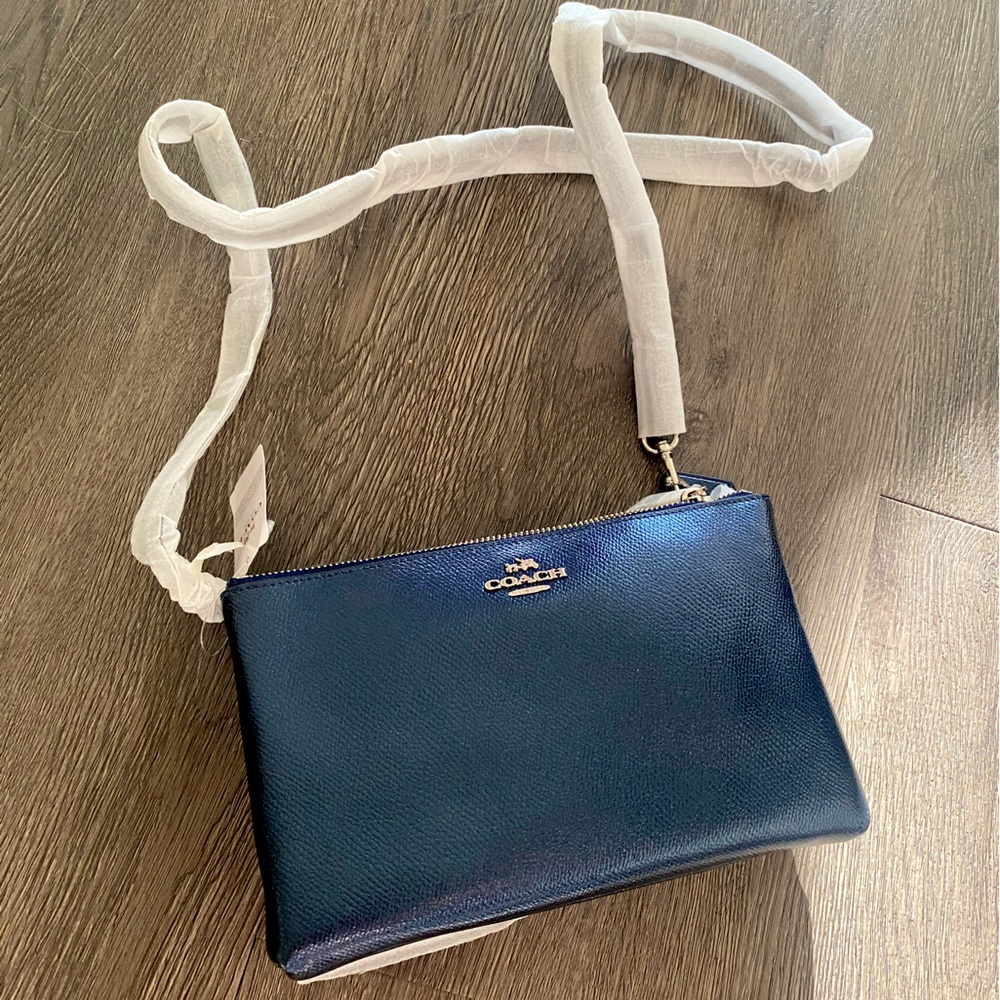 NEW COACH Crossbody in Navy!!